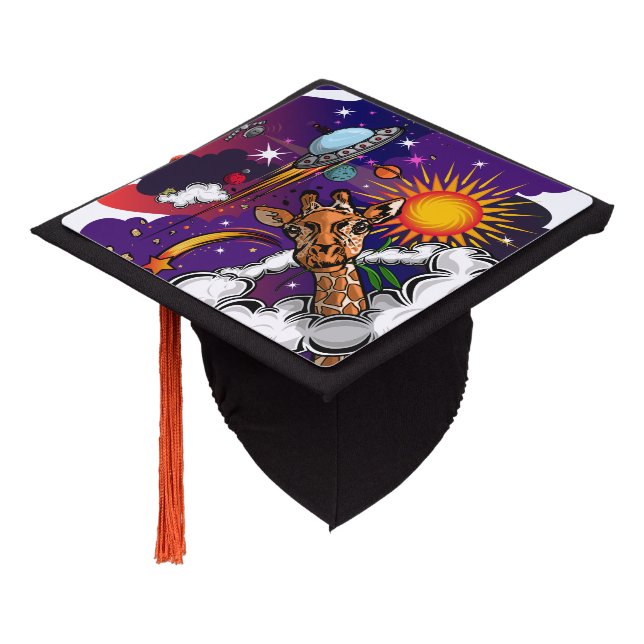 Into The Stars  Graduation Cap Topper (Angled)