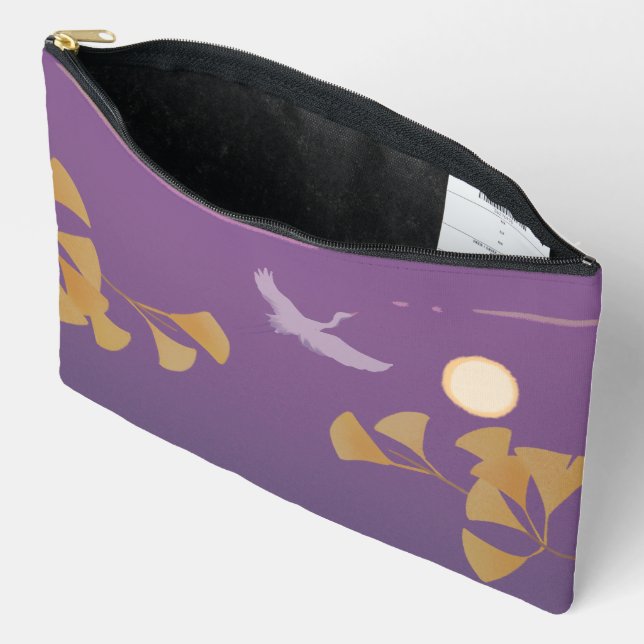 Into The Sunset Accessory Pouch (Open)