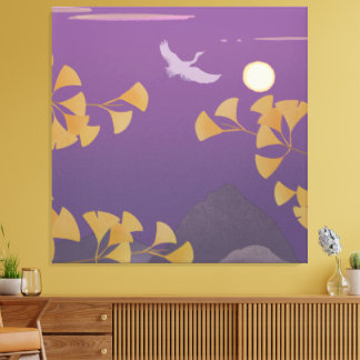 Into The Sunset Canvas Print