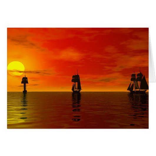 Into the Sunset Cards (Front Horizontal)