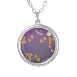 Into The Sunset Silver Plated Necklace