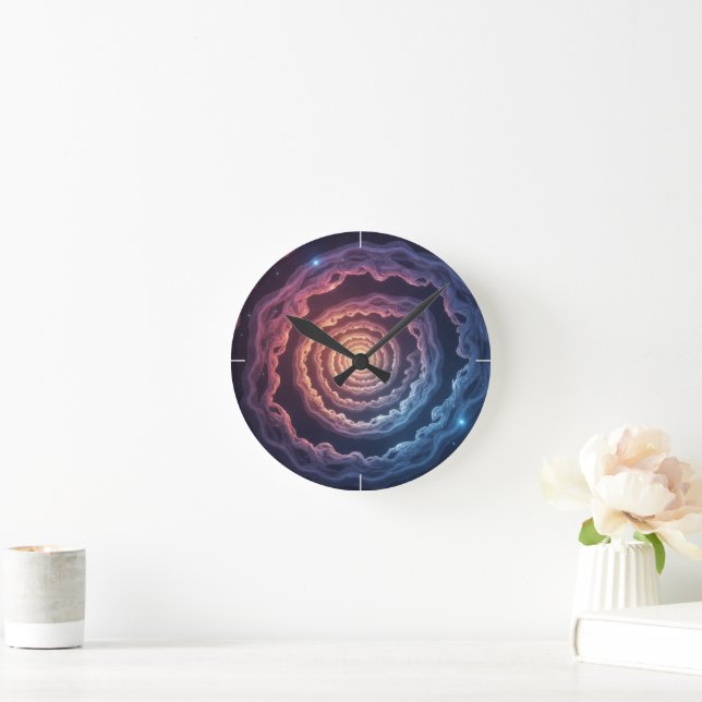 Into the Universe Round Clock (Home)