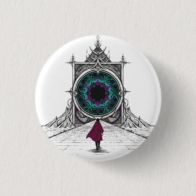 Into The Void Button (Front)