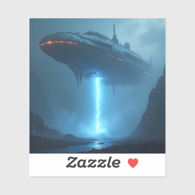 Into The Void - Square Vinyl  Sticker (Sheet)