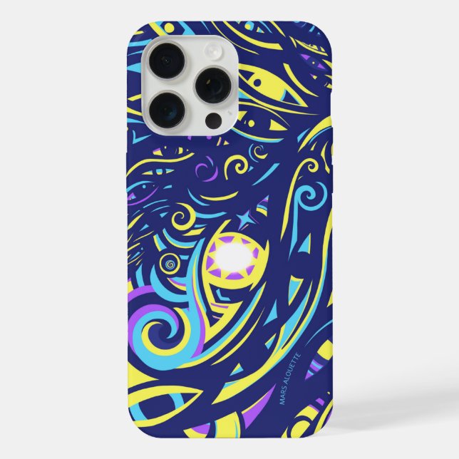 Into the Vortex Iphone Case (Back)