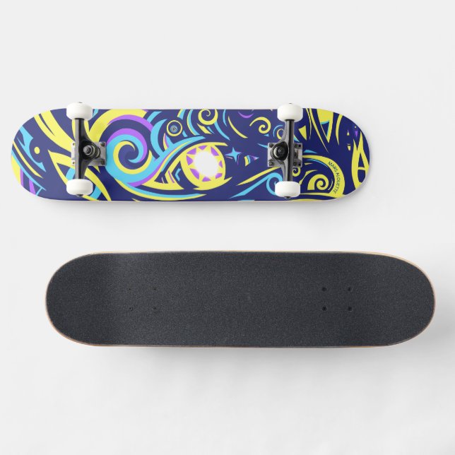 Into the Vortex Skateboard (Horz)