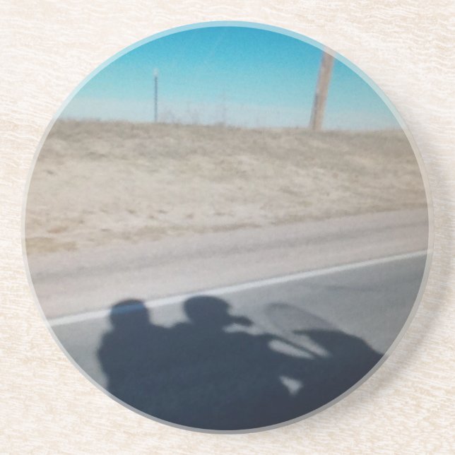 Into The Wild Blue Drink Coaster (Front)