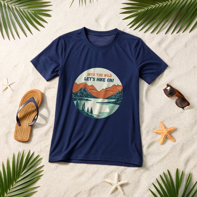 Into the Wild Hiking T-Shirt – Vintage Mountain  (Creator Uploaded)