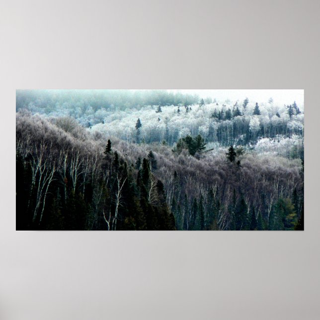 Into the Winter Hills I Print (Front)