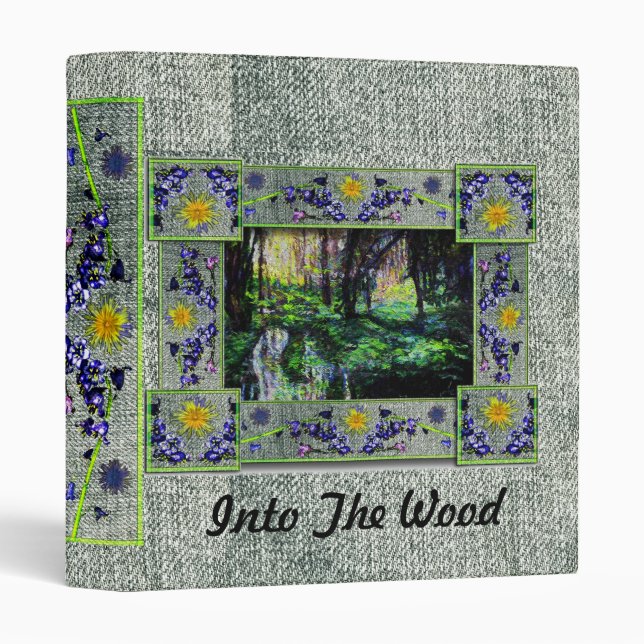 Into the Woods 3 Ring Binder (Front/Spine)