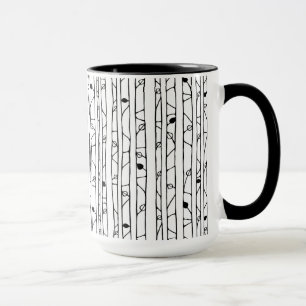 Into the Woods black RInger Mug