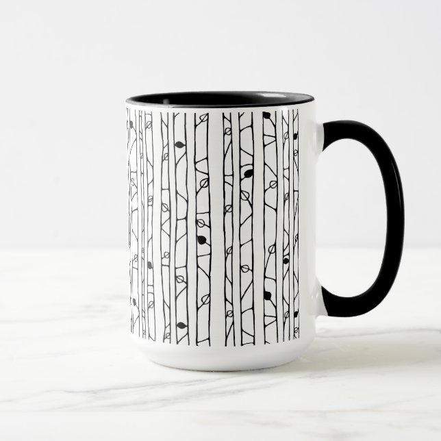 Into the Woods black RInger Mug (Right)