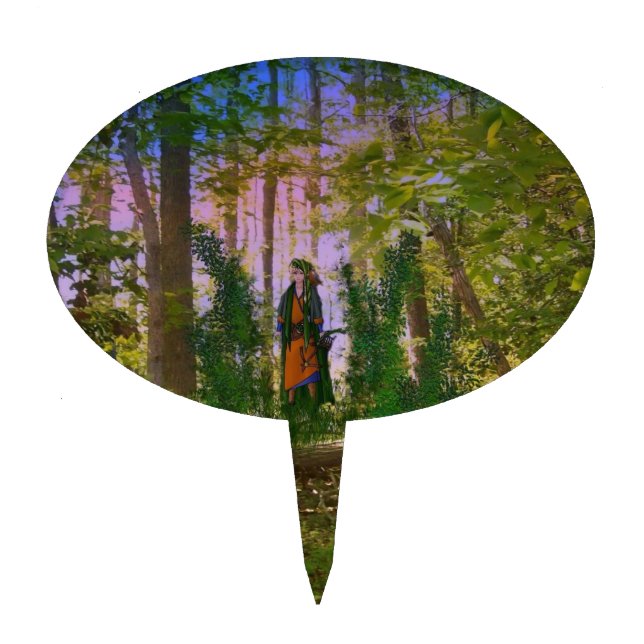 Into the woods cake topper (Front)