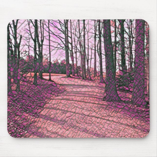 Into the Woods Mouse Pad (Front)