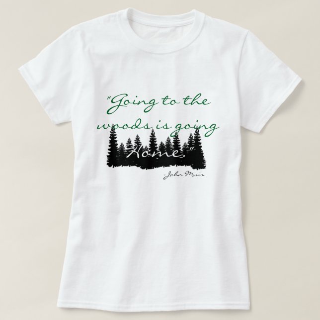 Into the Woods T-Shirt (Design Front)