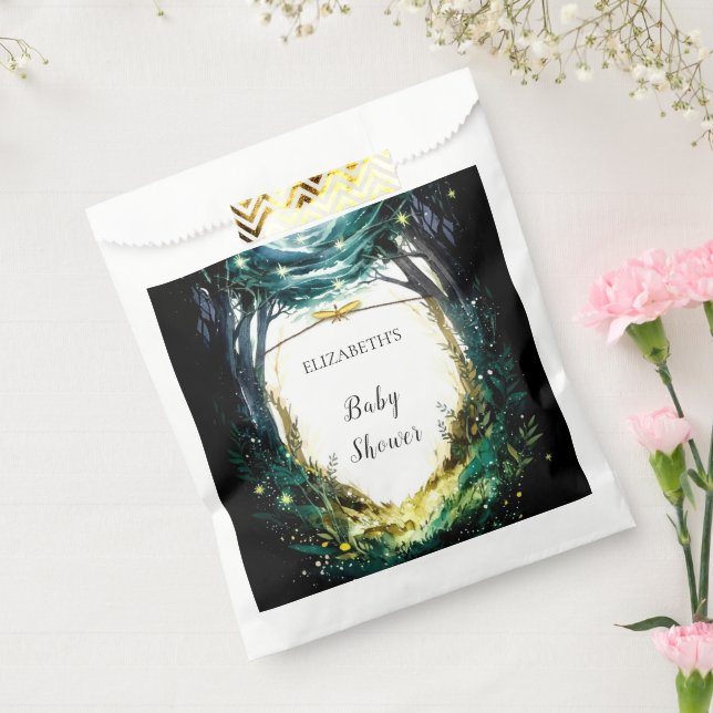 Into the Woods Woodland Baby Shower Favor Bag (Sealed)