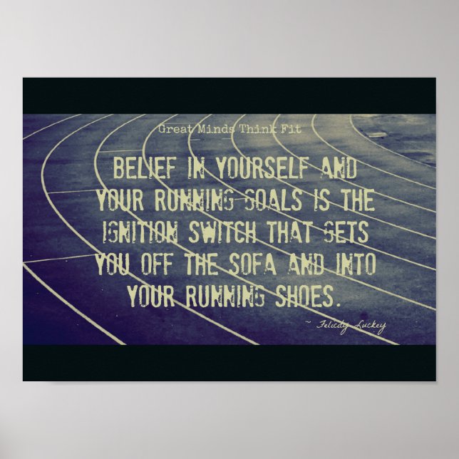 Into Your Running Shoes! Poster (Front)