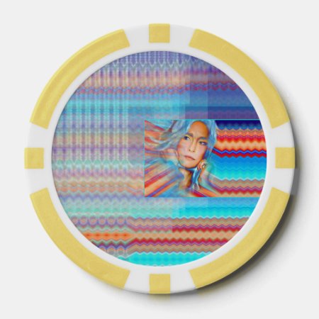 Intoxicating Ocean Breeze Color Boost Poker Chips