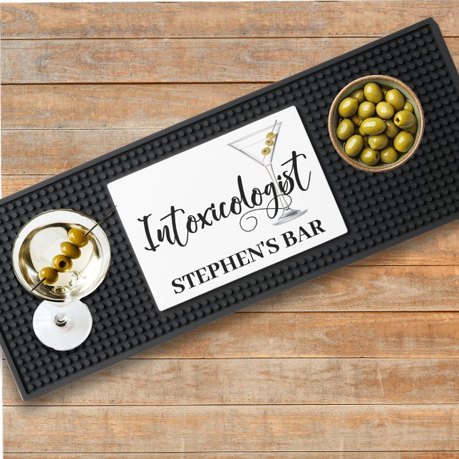 Intoxicologist Bar Drinking Personalized Mat (Creator Uploaded)