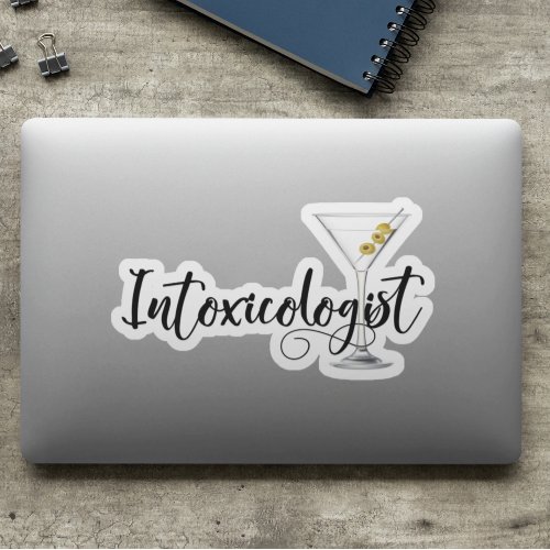 Intoxicologist Insulated Tumbler Decal Laptop