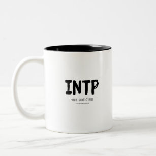 INTP - Flexible Thinker (Black) Two-Tone Coffee Mug