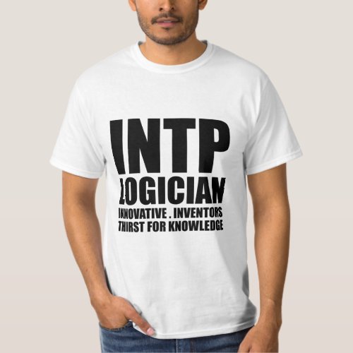 INTP Logician Introvert T Shirt