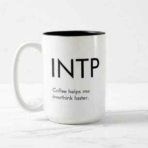 INTP Overthink faster Mug Gift