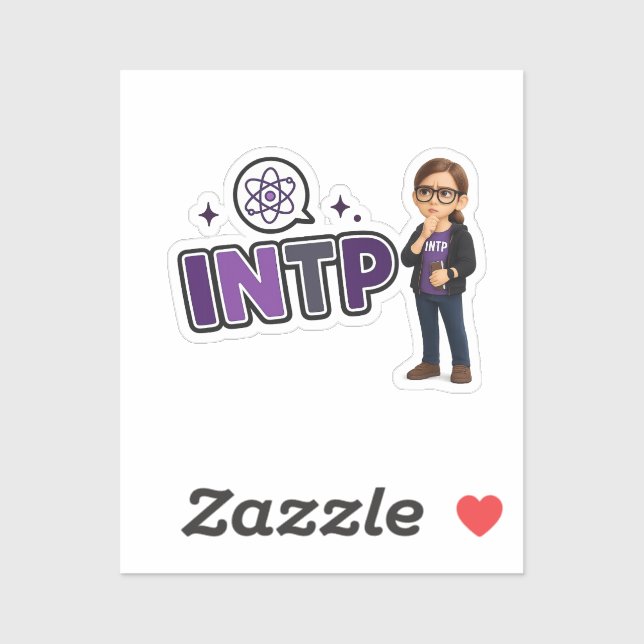 INTP — The Investigative Mind Sticker (Sheet)