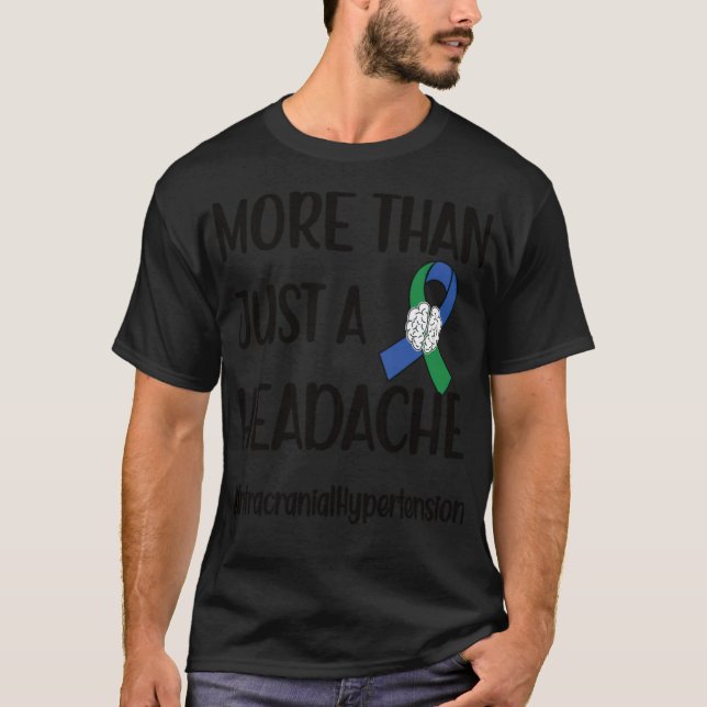 Intracranial Hypertension Warrior IIH riders schoo T-Shirt (Front)