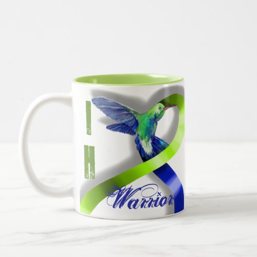 Intracranial Hypertension Warrior Two_Tone Coffee Mug