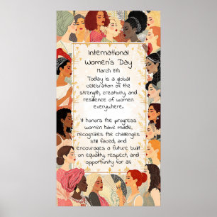 Intranational Women's Day Mission Poster
