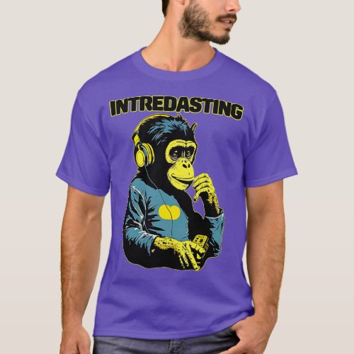 Intredasting Beats Interesting Monkey Ape T_Shirt