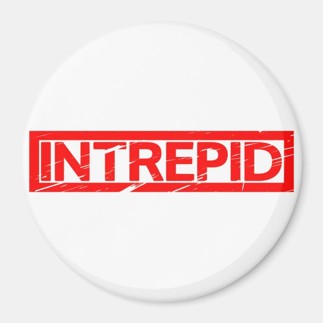 Intrepid Stamp Magnet (Front)