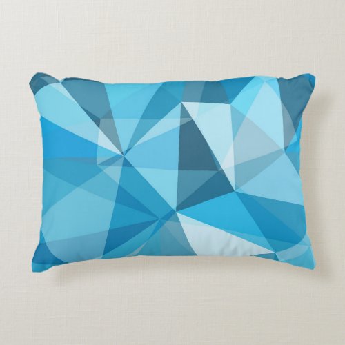 Intricate abstract seamless design accent pillow