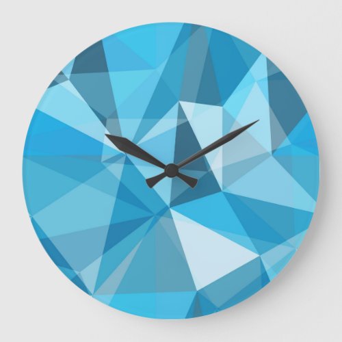 Intricate abstract seamless design large clock