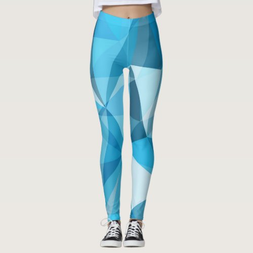 Intricate abstract seamless design leggings