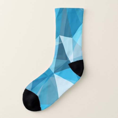 Intricate abstract seamless design socks