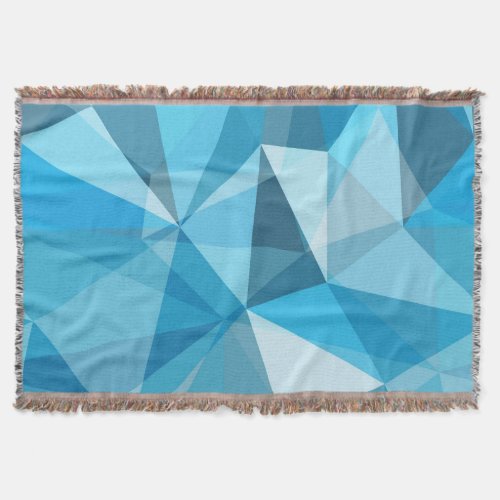Intricate abstract seamless design throw blanket
