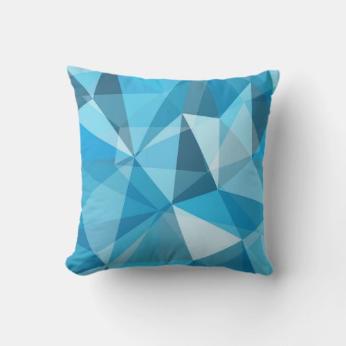 Intricate abstract seamless design throw pillow