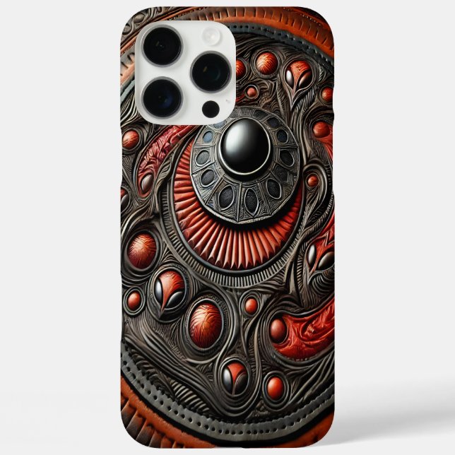 Intricate Alien Symbols Uncovered Case-Mate iPhone Case (Back)