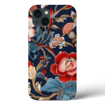 Intricate Beautiful Flower Design iPhone 13 Case