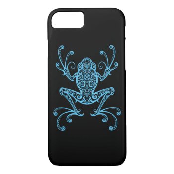 Intricate Blue Tree Frog Iphone 8/7 Case by JeffBartels at Zazzle