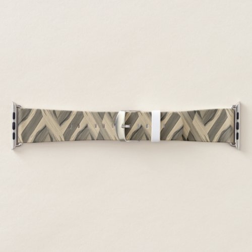 Intricate Brown Marble Pattern Apple Watch Band
