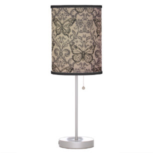 Intricate Butterflies Table Lamp