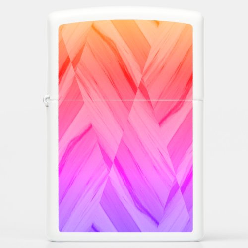 Intricate Coral and Pink Hues Marble Pattern Zippo Lighter