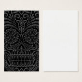 Intricate Dark Sugar Skull (Front & Back)