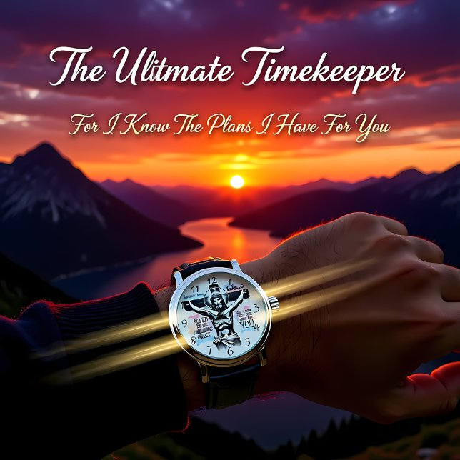 Intricate Depiction of Jesus on the Cross Watch (Creator Uploaded)