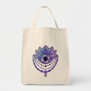 Intricate eye tote bag