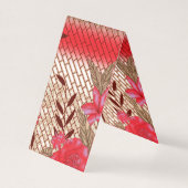 Intricate fabric design featuring floral patterns  (Front)