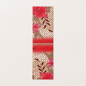 Intricate fabric design featuring floral patterns  (Outside Unfolded)